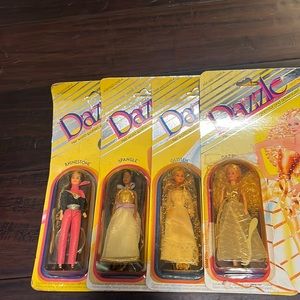 1981 Dazzle dolls by Mattel
